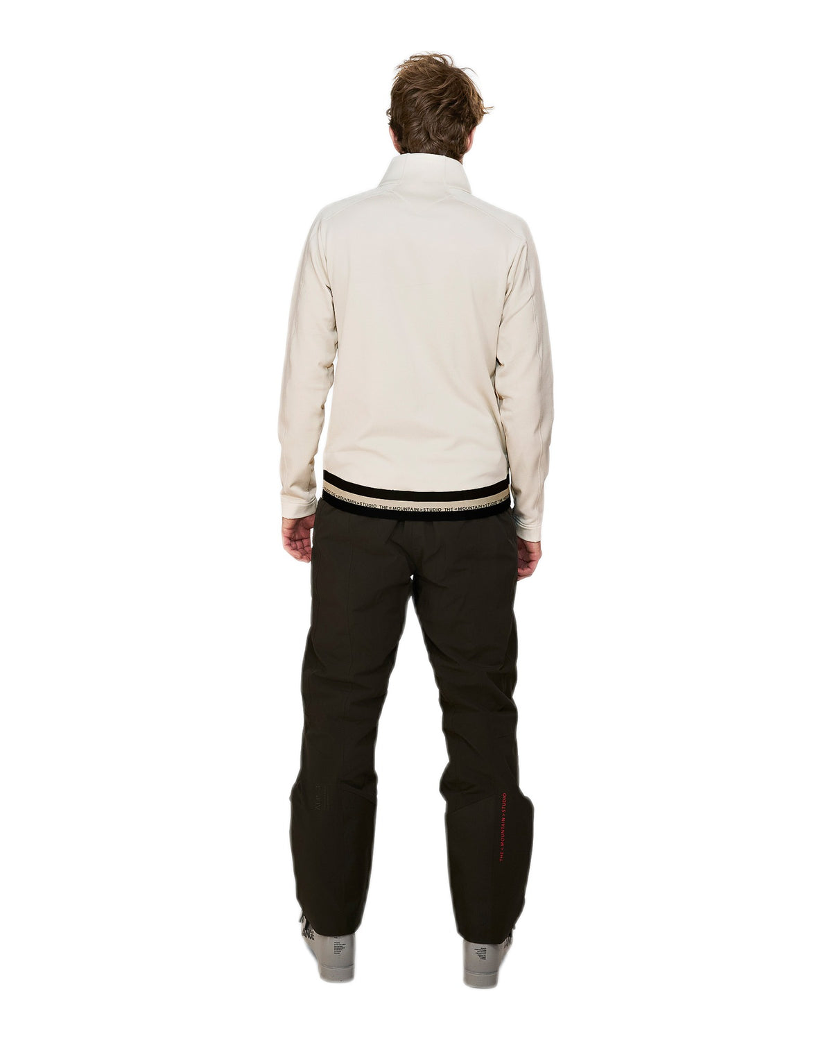 The Mountain Studio M-8 Herren-Fleecepullover – Black Onyx schwarz Bild 5