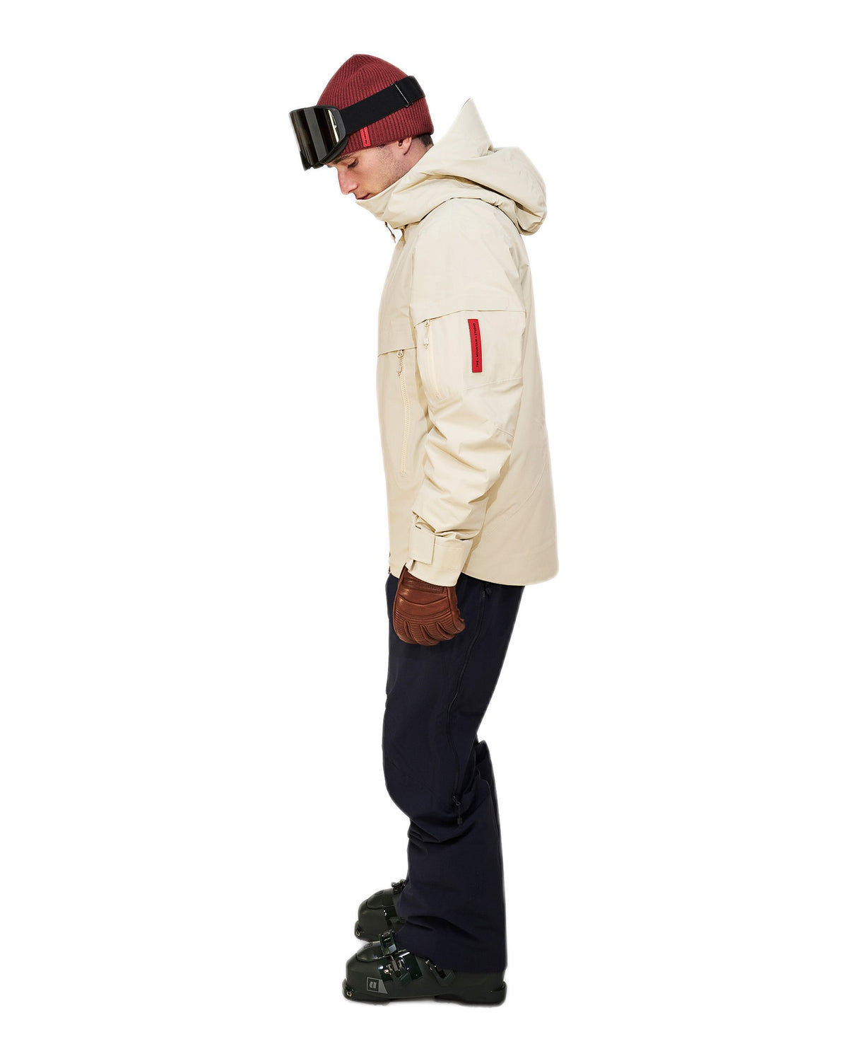 The Mountain Studio S-8 ALP-3 3L PrimaLoft Herren-Skijacke beige Bild 4