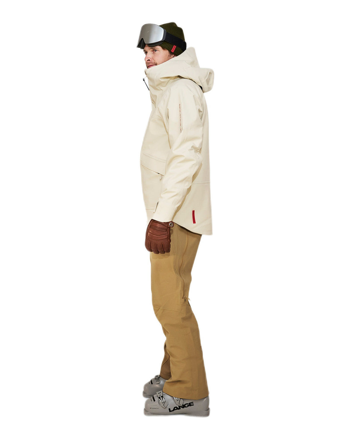 The Mountain Studio S-9 Herren-Skijacke – Castle Wall beige Bild 4