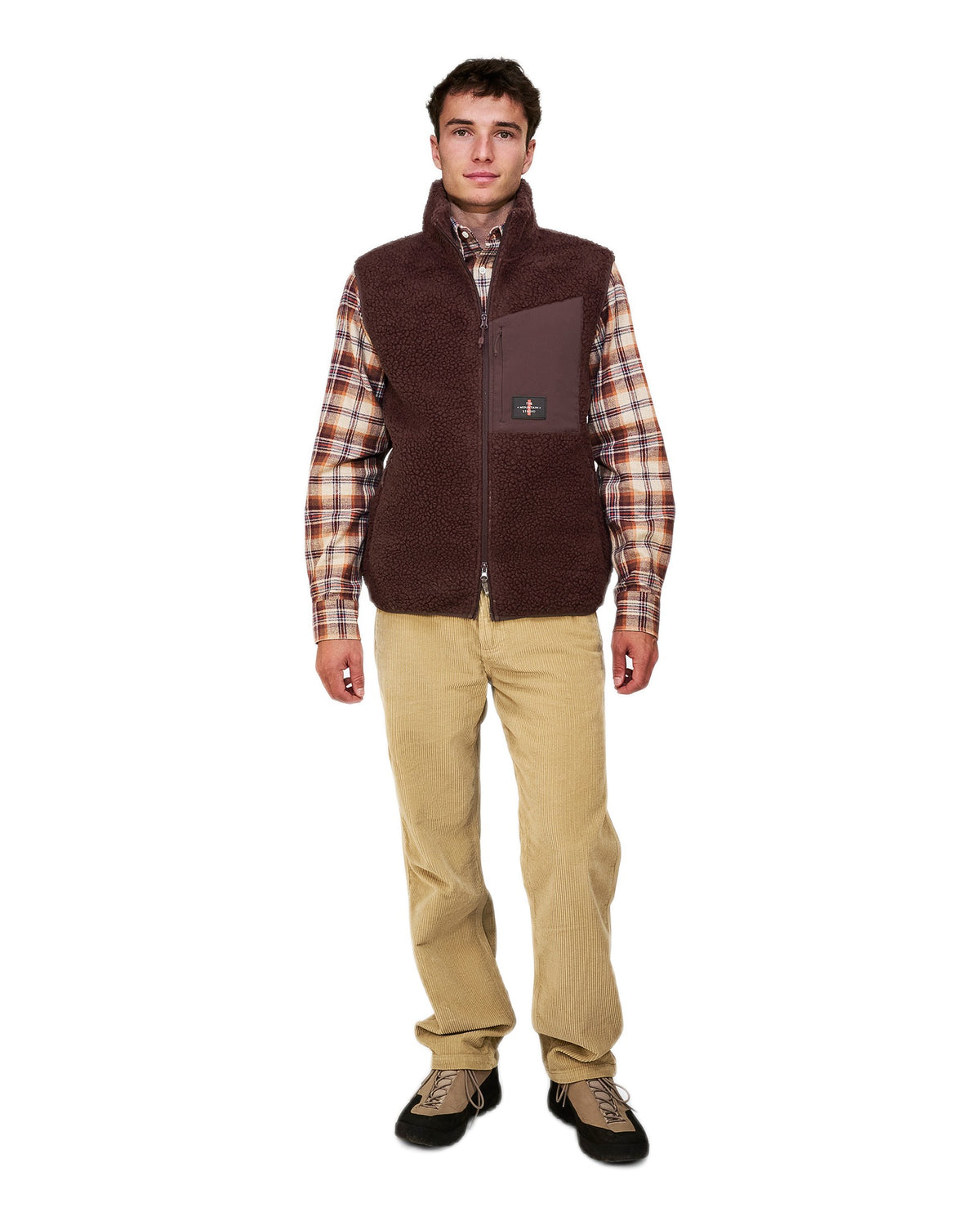 V-5 Soft Wool Pile Vest - THE MOUNTAIN STUDIO - MEINFREUDENHAUS