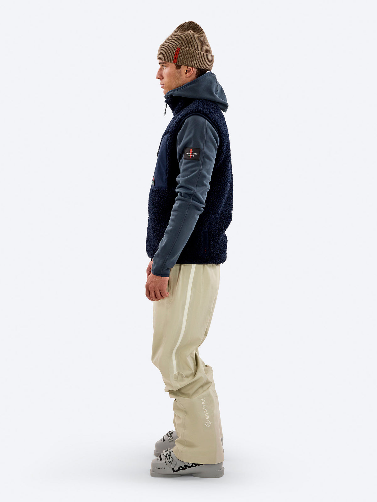V-5 Soft Wool Pile Vest - THE MOUNTAIN STUDIO - MEINFREUDENHAUS