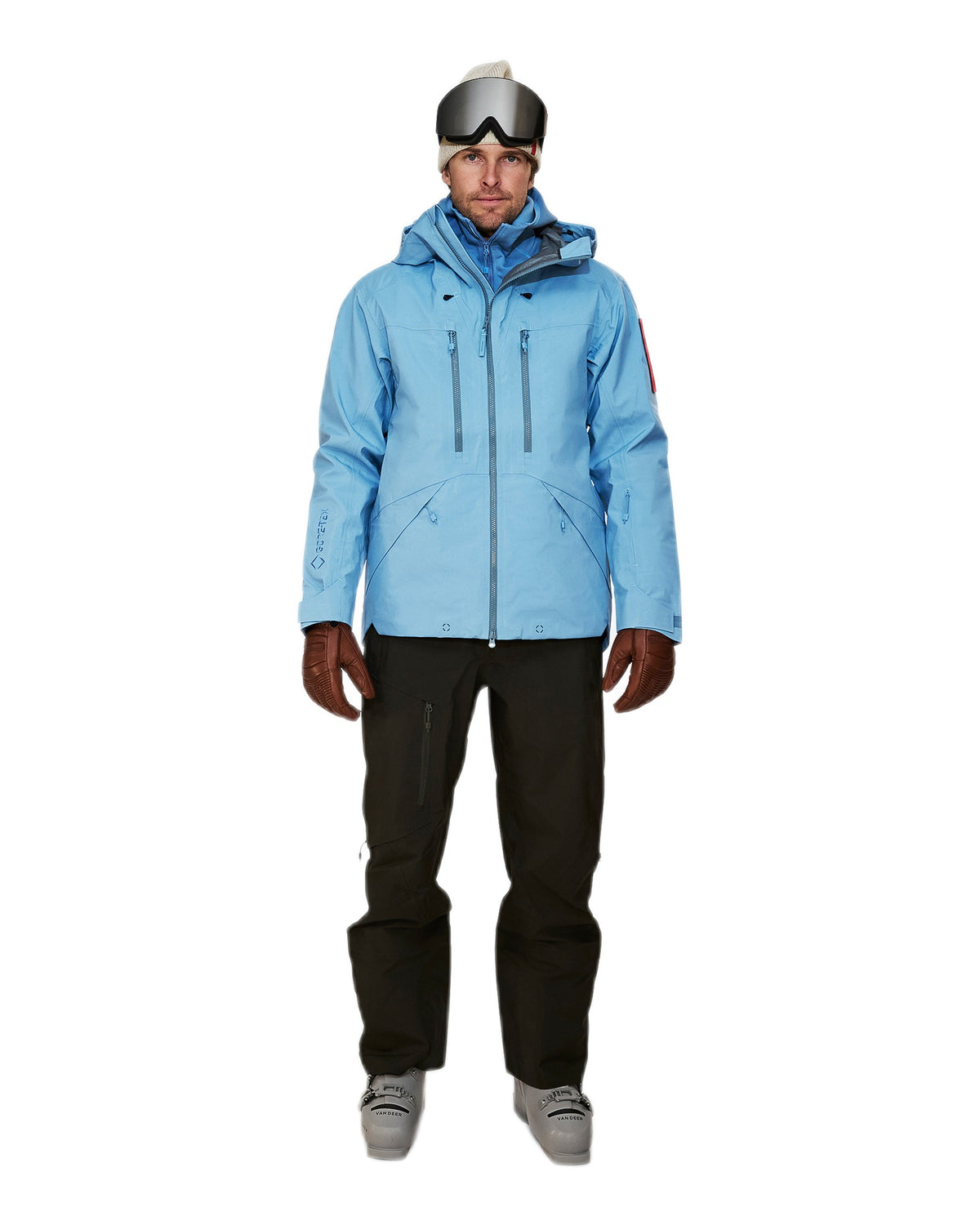 The Mountain Studio Z-2 EPE Herren-Shelljacke – Niagara blau Bild 3