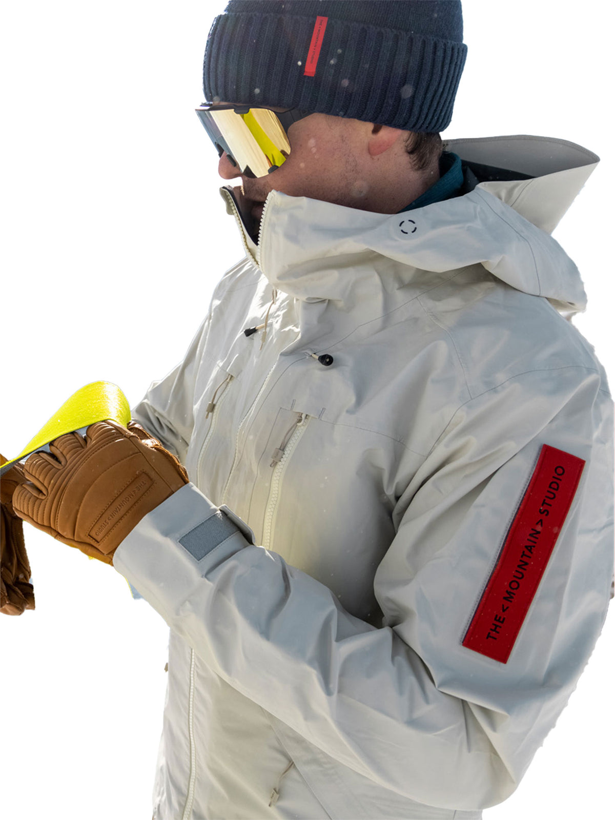 The Mountain Studio Z-2 HD Hard-Shelljacke Herren rot - THE MOUNTAIN STUDIO - MEINFREUDENHAUS