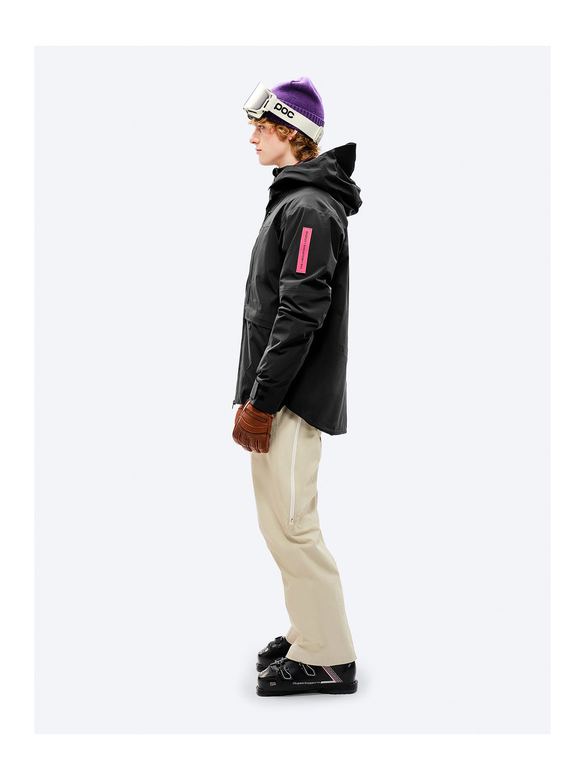 The Mountain Studio Z-5 Herren-Skijacke – Sky Captain-Castle Wall dunkelblau/weiss Bild 8
