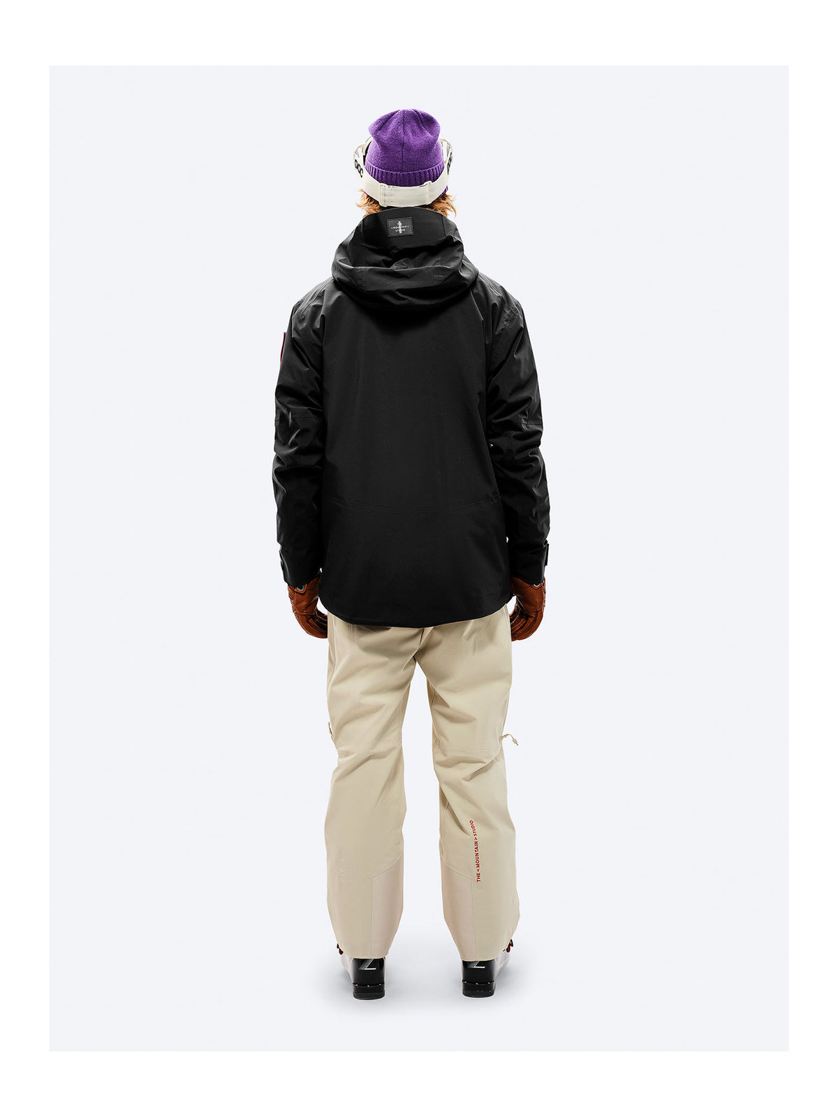 The Mountain Studio Z-5 Herren-Skijacke – Sky Captain-Castle Wall dunkelblau/weiss Bild 9