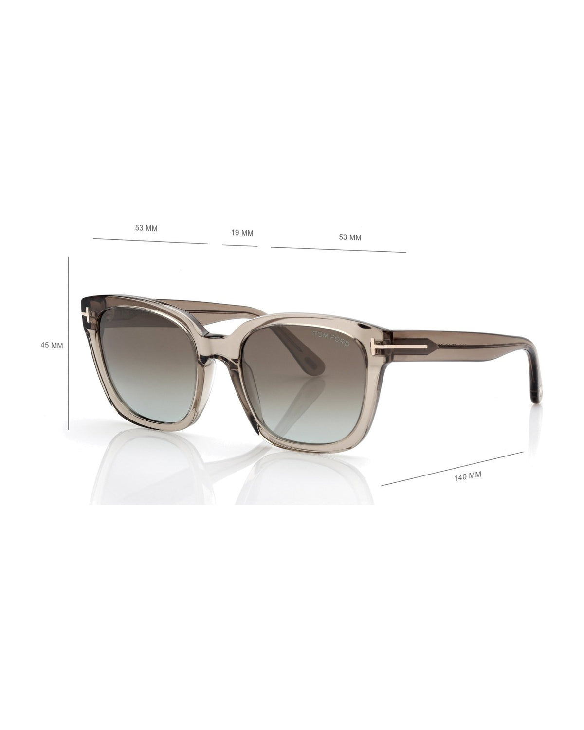 Tom Ford Haylay Damen-Sonnenbrille braun Bild 4