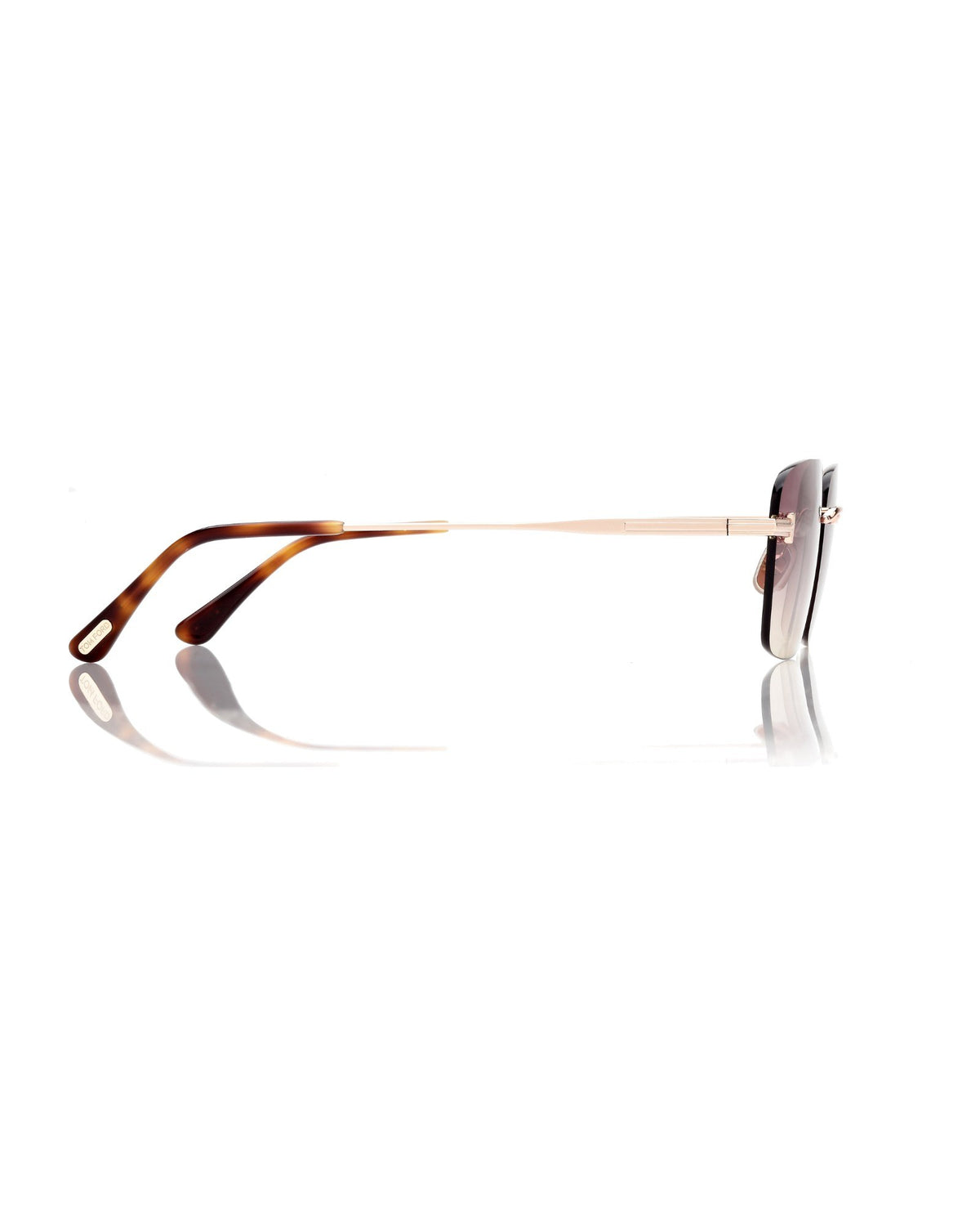 Tom Ford Jake-02 Unisex-Sonnenbrille gold Bild 3