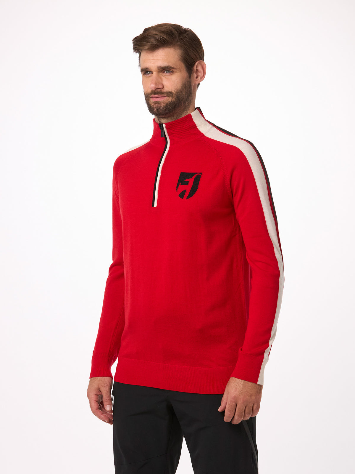 Toni Sailer August Baselayer Herren weiss/hellblau weiss/hellblau Bild 6