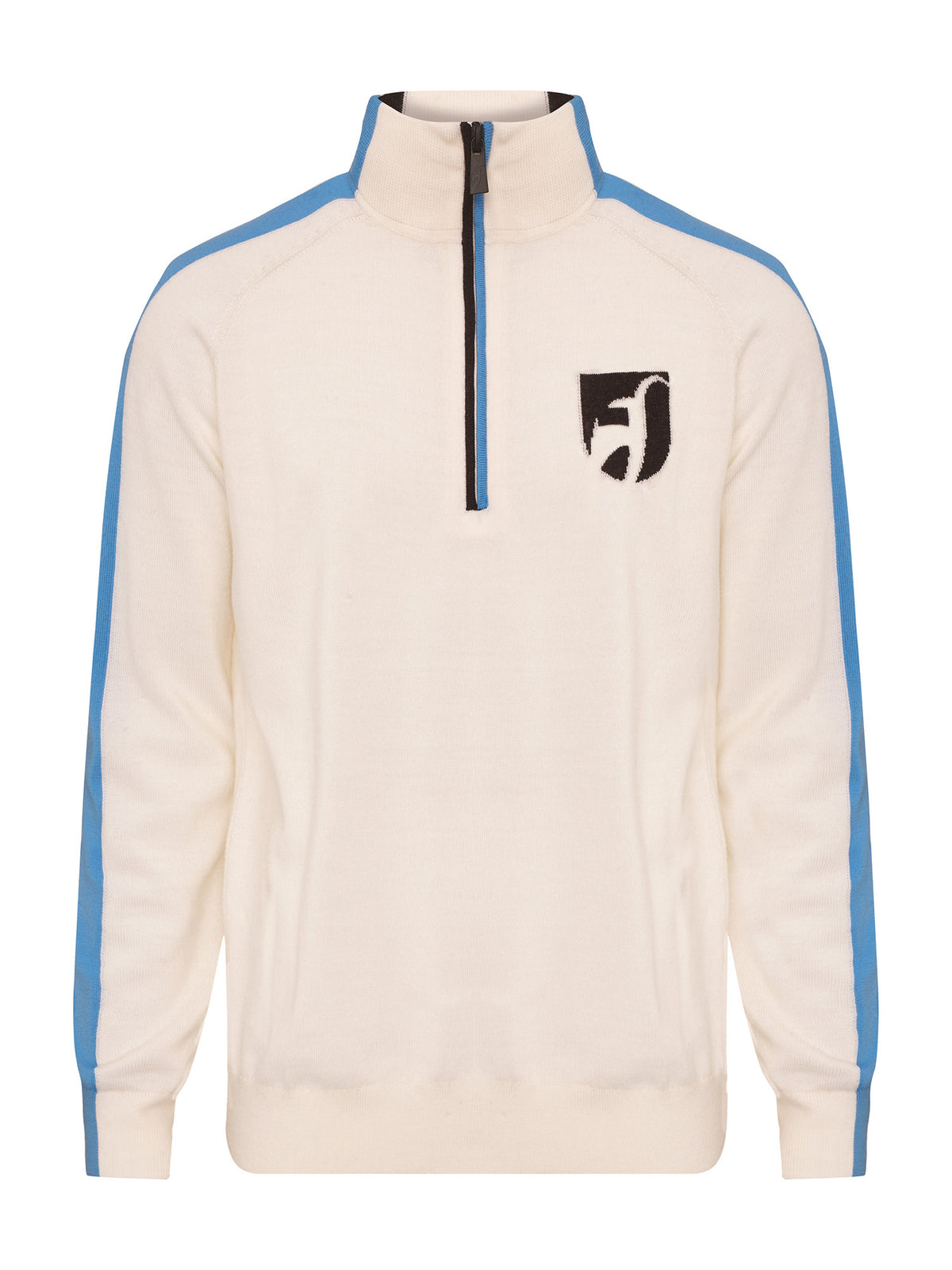 Toni Sailer August Baselayer Herren weiss/hellblau weiss/hellblau Bild 1