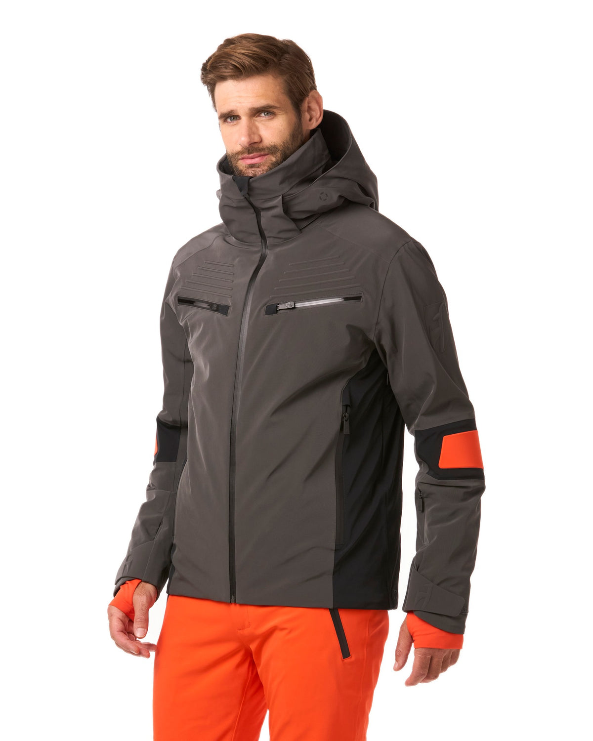 Toni Sailer THEO Herren-Skijacke hellgrau Bild 7