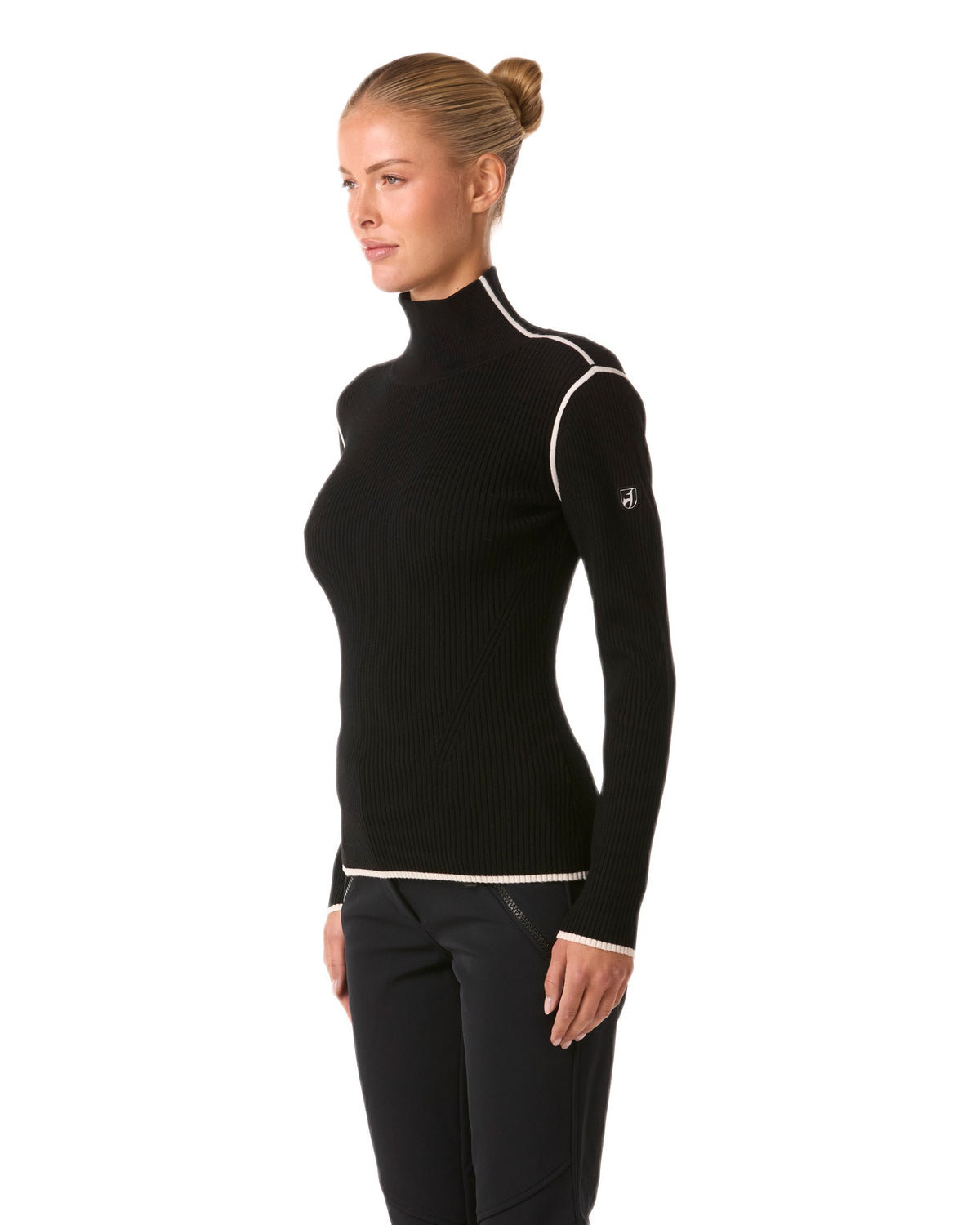 Toni Sailer VINNY Damen-Strickpullover schwarz Bild 4