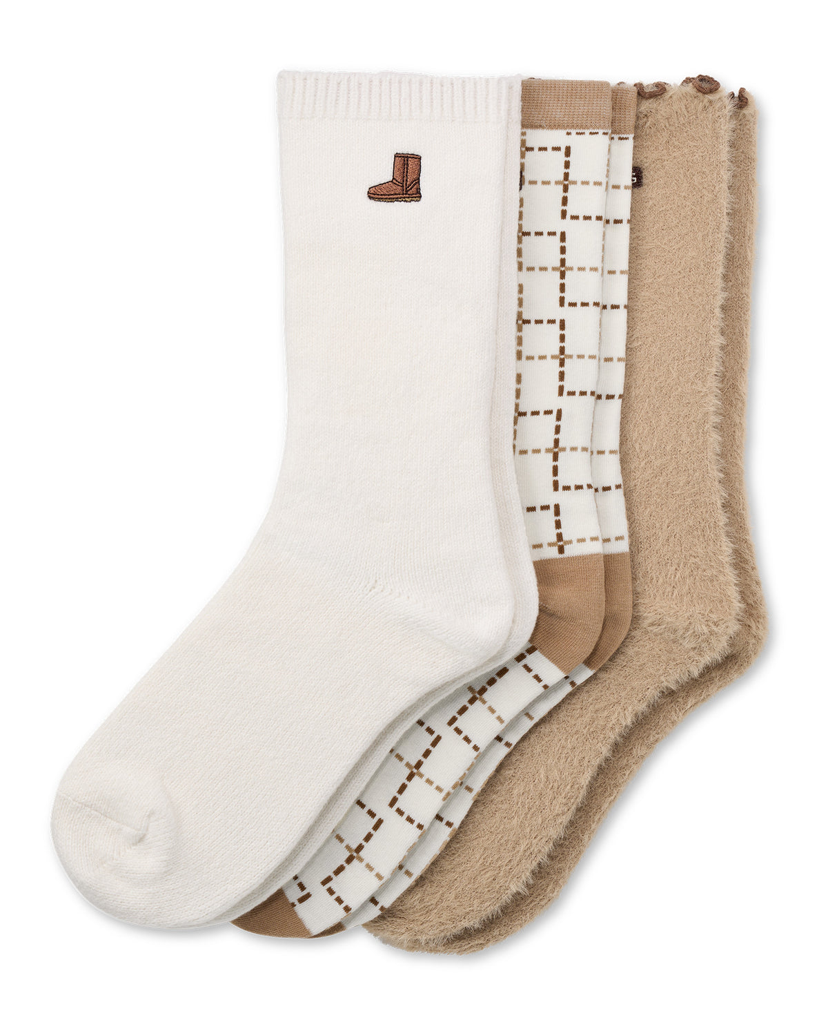 UGG UGG Classic Crew 3 Pack Socke Damen - Ugg - MEINFREUDENHAUS