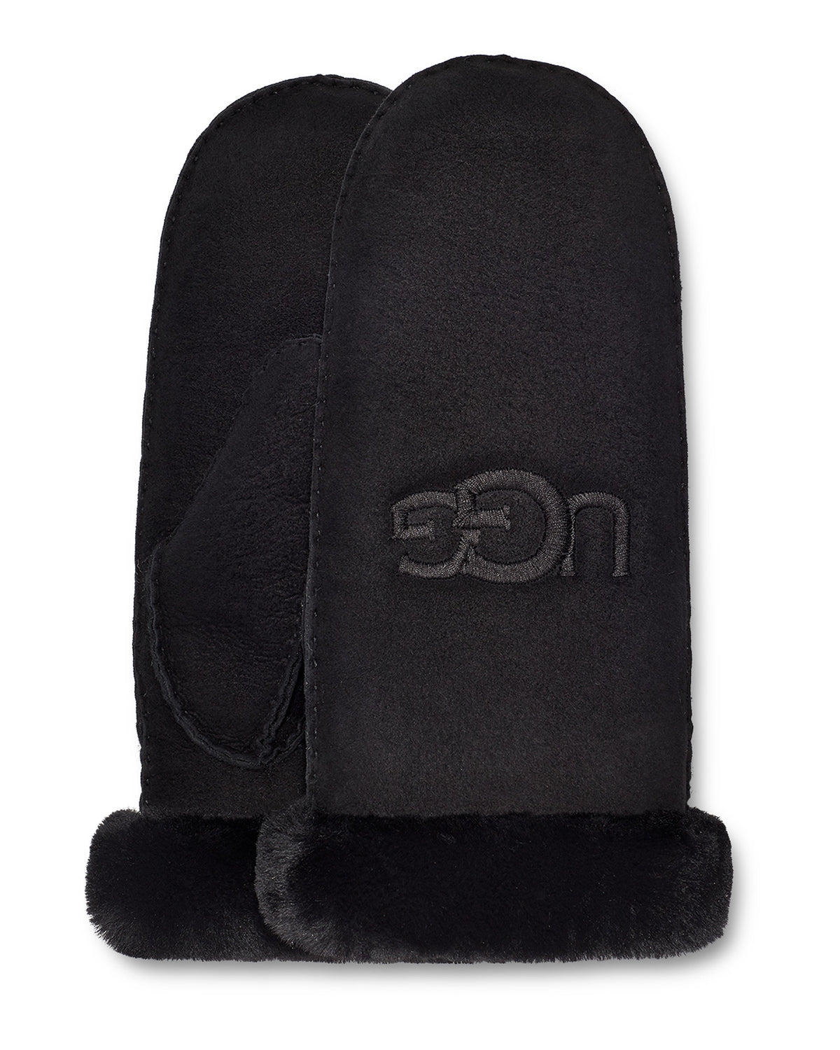 SHEEPSKIN EMBROIDER MITTEN braun Bild 3