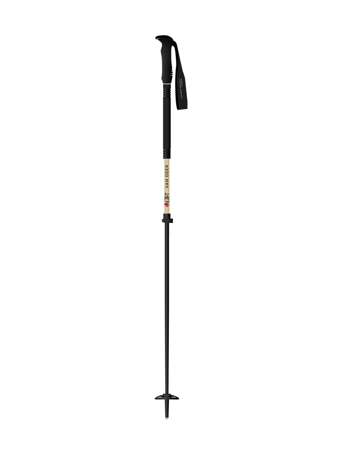 Van Deer - Red Bull Sports Free Carbon Skistöcke Unisex beige beige Bild 1