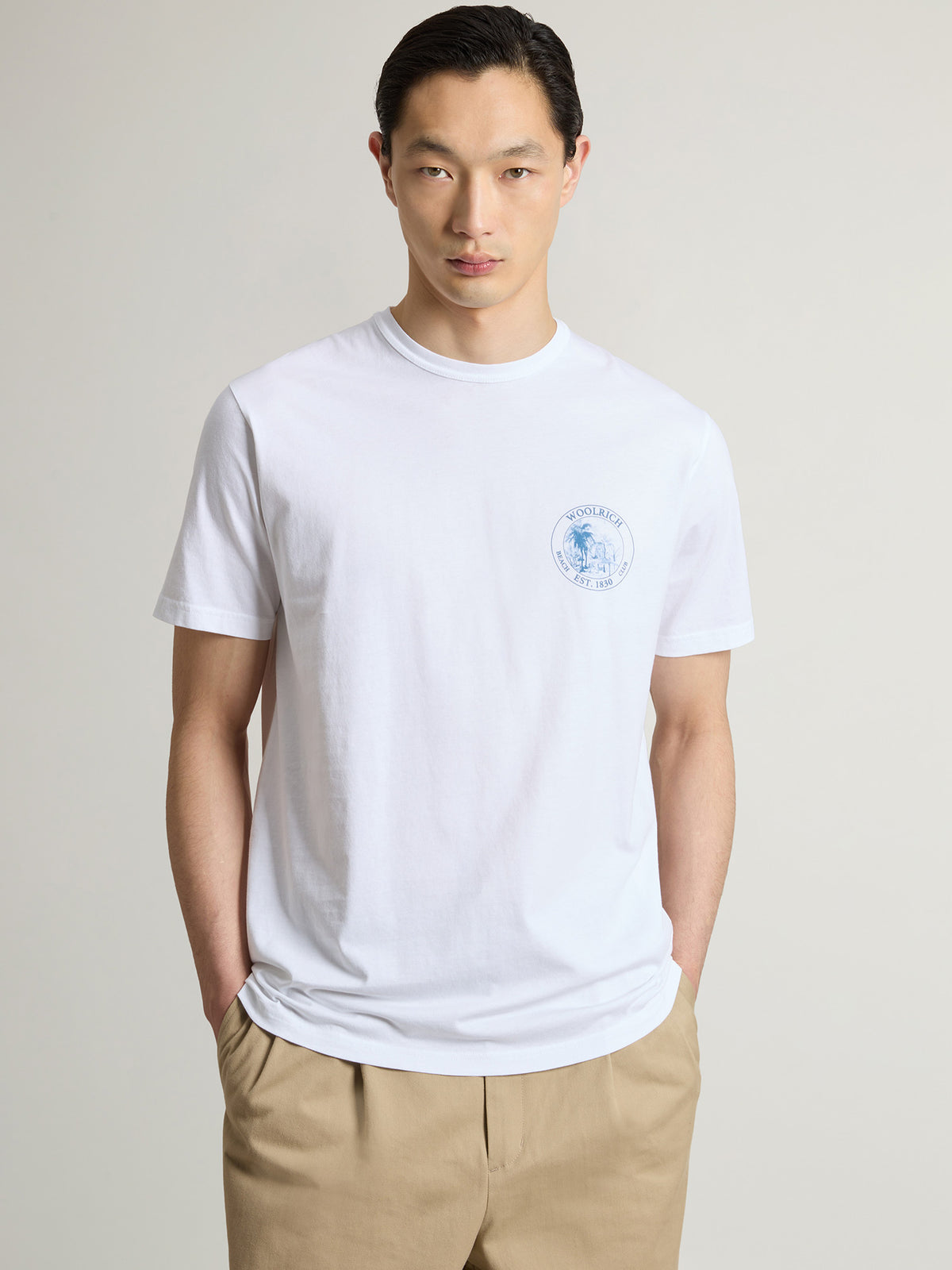 Woolrich Graphic T-Shirt Herren dunkelblau dunkelblau Bild 14